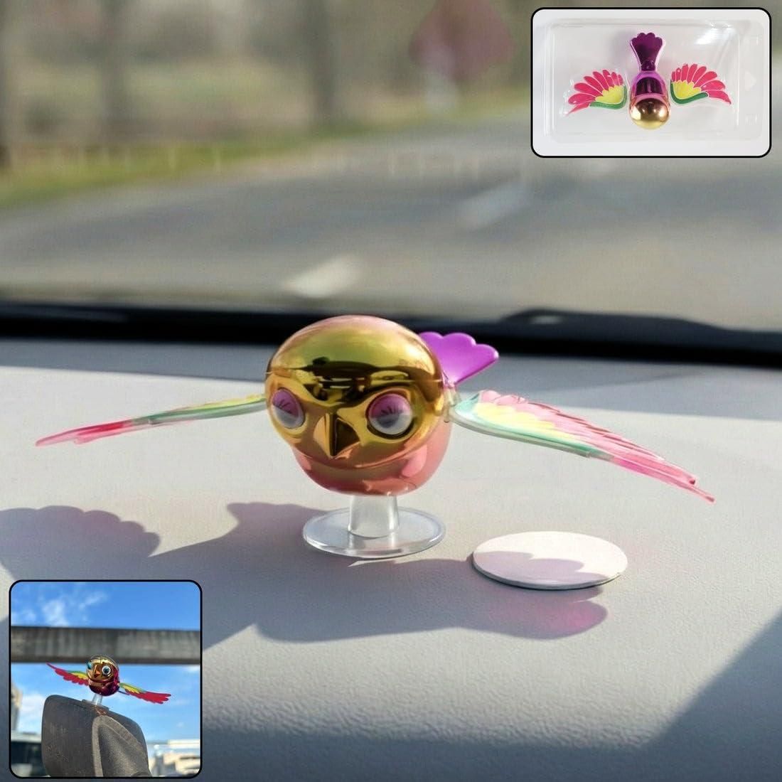 Flying Bird Car & Bike Decoration with Flapping Wings